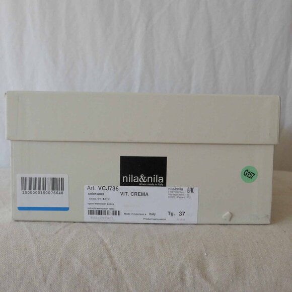 NWT Nila & Nila Women 37 (7) Platform Leather Loafer - Picture 16 of 16